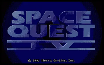 Space Quest IV - Roger Wilco and the Time Rippers_Disk0 screen shot title